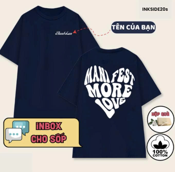 Áo Manifest more love